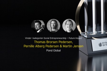 Pond A/S vinder kategorien Social Entrepreneurship