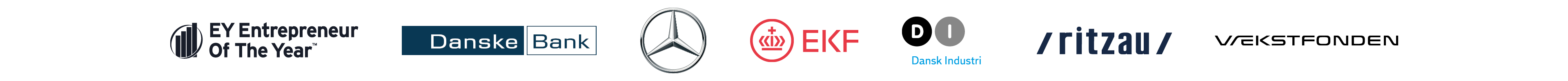 Logoer af samarbejdspartnere - EY Entrepreneur Of The Year