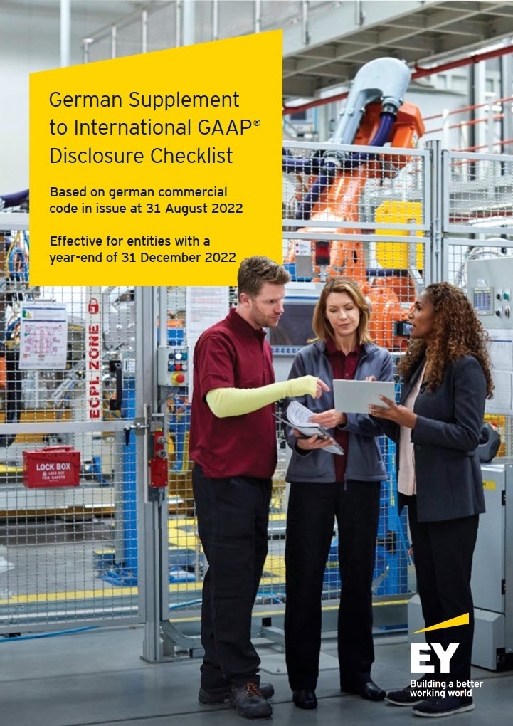 German Supplement to International GAAP® Disclosure Checklist EY
