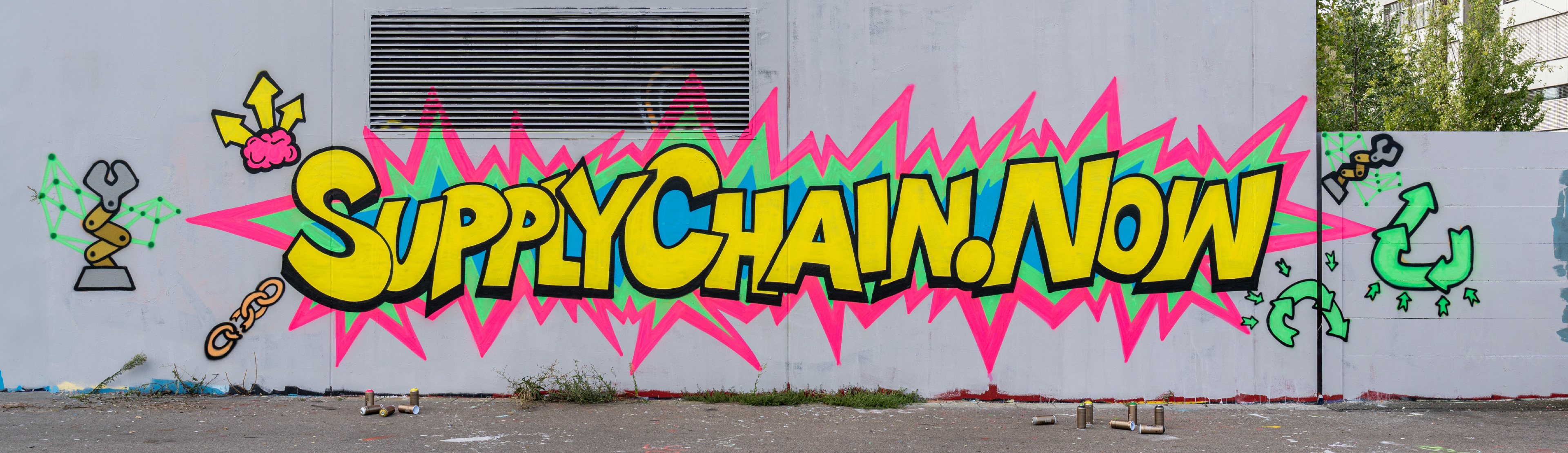 EY SupplyChain.NOW Graffiti
