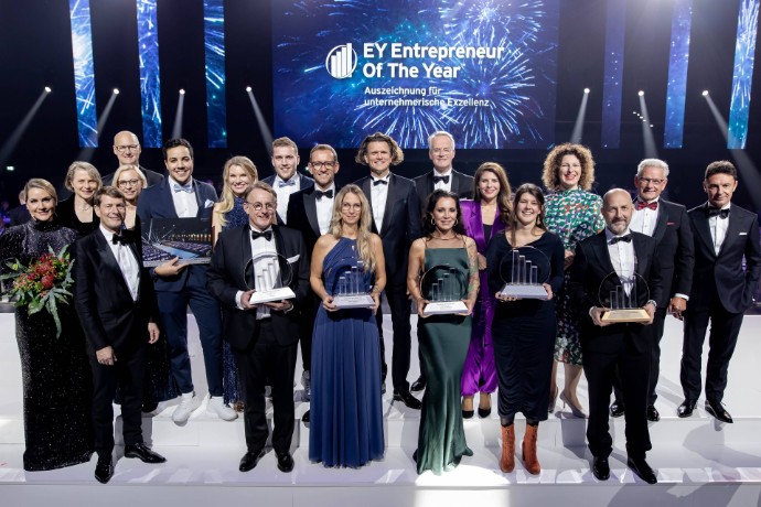 EY zeichnet die besten Entrepreneure des Landes aus