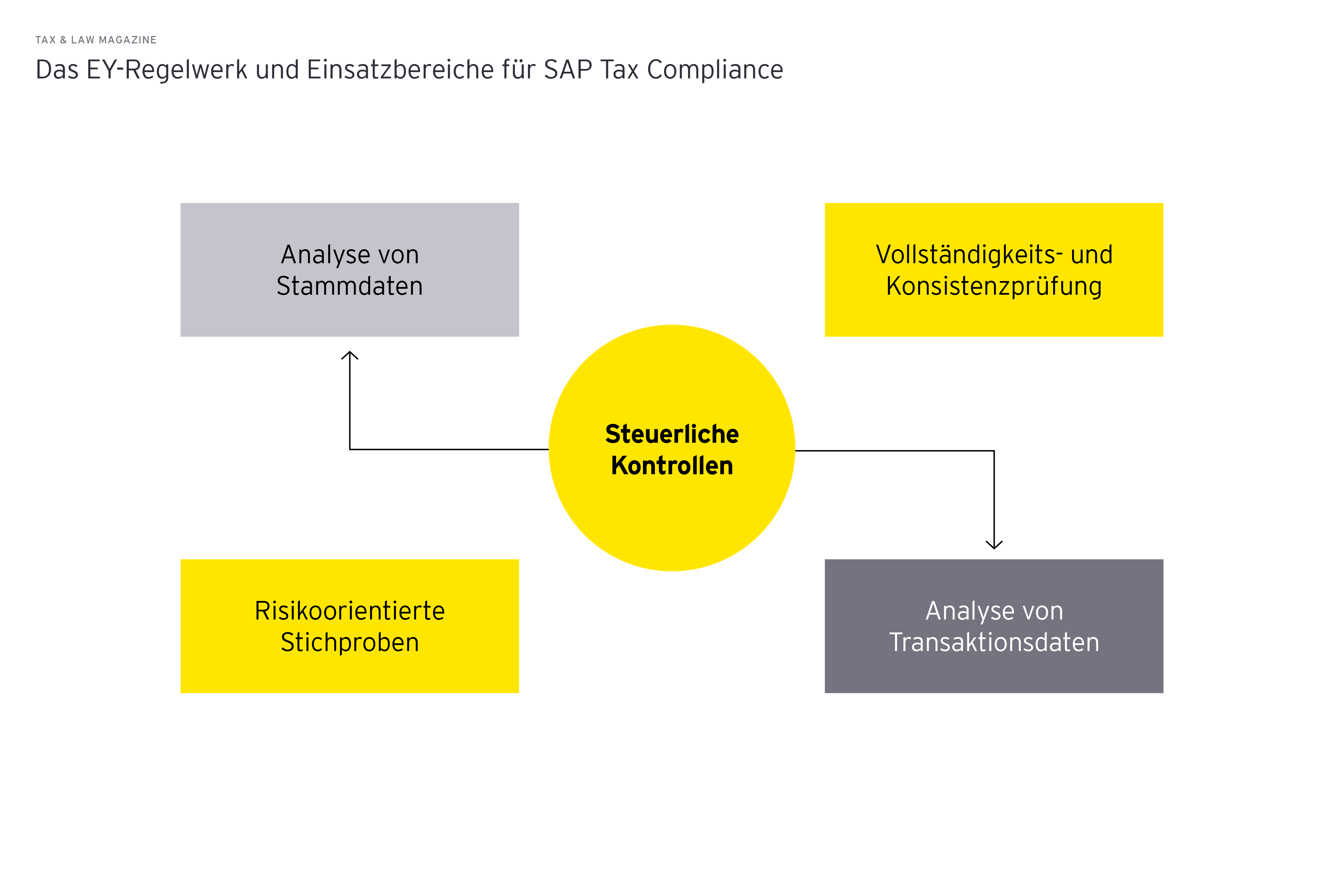 Das EY-Regelwerk und Einsatzbereiche fuer SAP Tax Compliance
