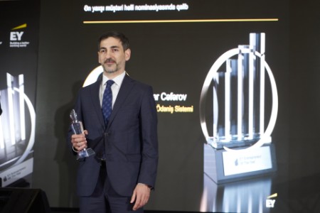 Vugar Jafarov, YIĞIM Payment System, winner in Best Customer Solution nomination (2022)