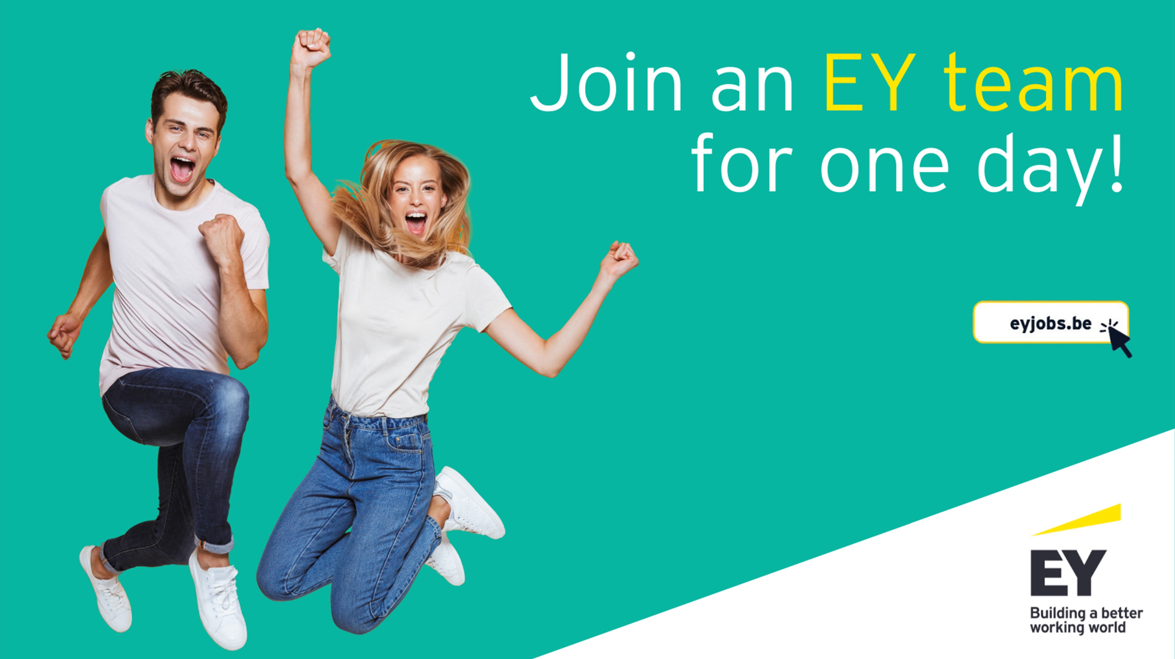 Join an EY team for one day - promotional banner