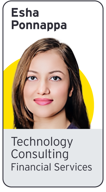 EY - Photo of Esha Ponnappa | Technology Consulting