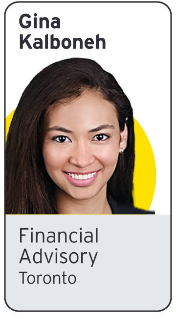EY - Photo of Gina Kalboneh | Financial Advisory