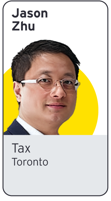 EY - Photo of Jason Zhu | Tax