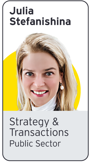 EY - Photo of Julia Stefanishina | Strategy & Transactions