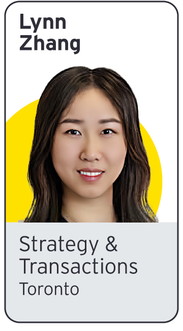 EY - Photo of Lynn Zhang | Strategy & Transactions