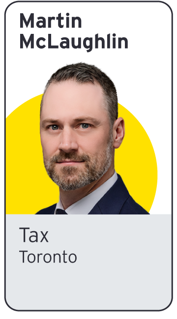 EY - Photo of Martin McLaughlin | Tax