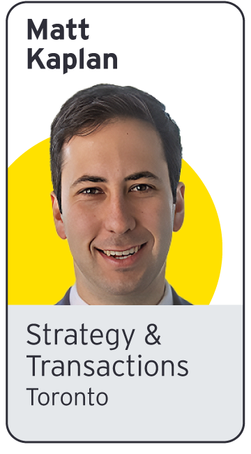 EY - Photo of Matt Kaplan | Strategy & Transactions