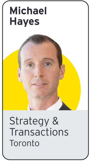 EY - Photo of Michael Hayes | Strategy & Transactions