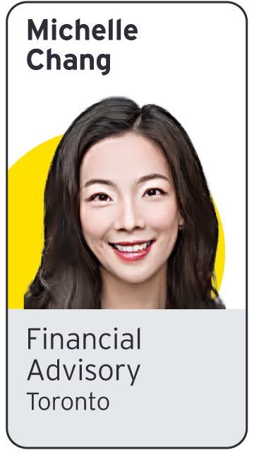 EY - Photo of Michelle Chang | Financial Advisory