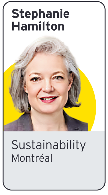 EY - Photo of Stephanie Hamilton | Sustainability