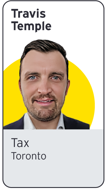EY - Photo of Travis Temple | Tax