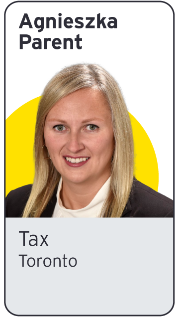 EY - Photo of Agnieszka Parent | Tax
