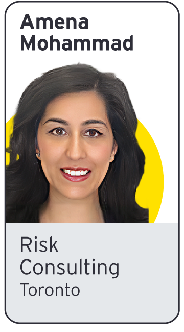 EY - Photo of Amena Mohammad | Risk Consulting