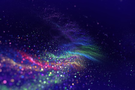 EY - Star dust - abstract futuristic background