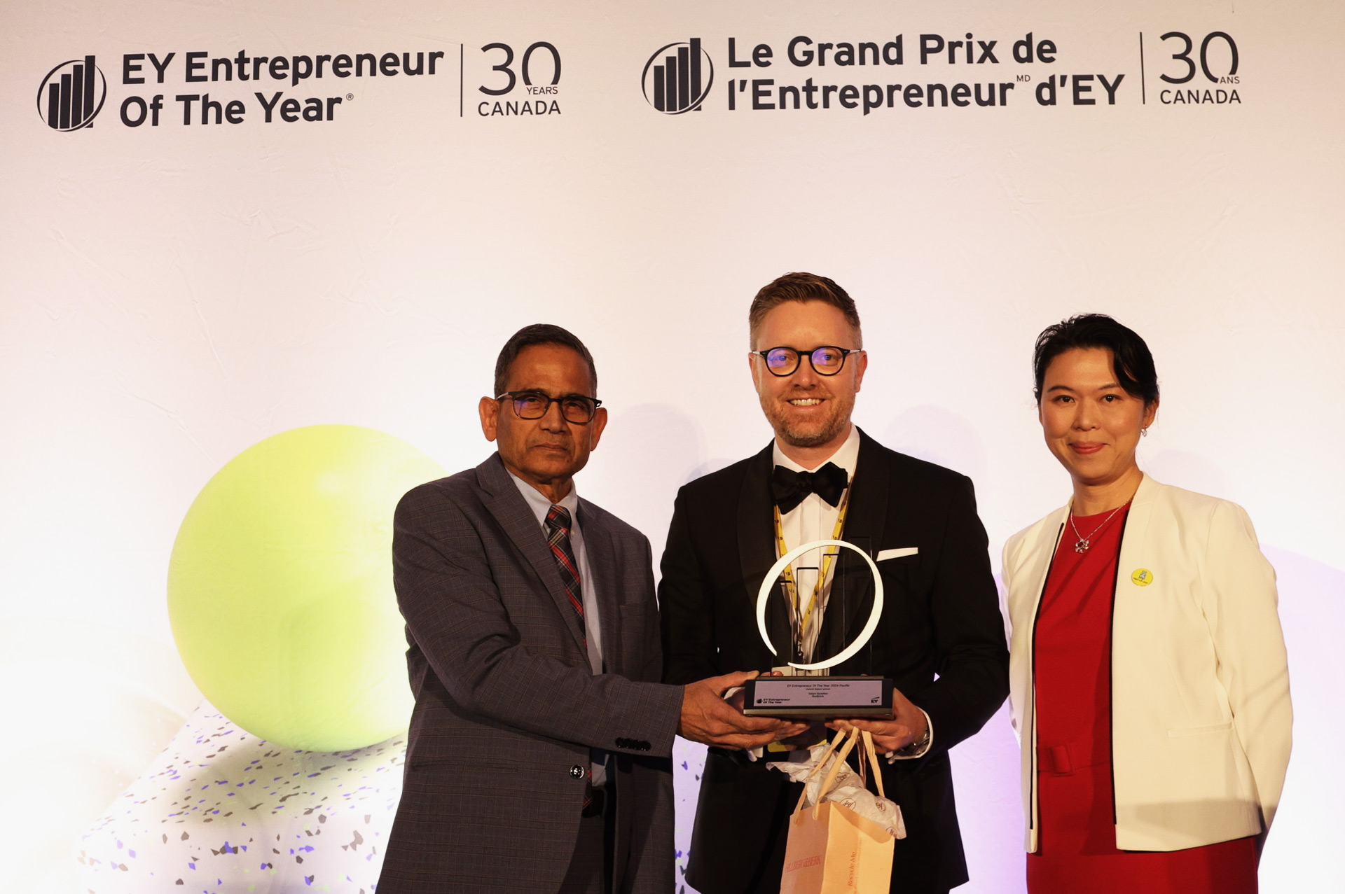 Tobyn Sowden of Redbrick named EY Entrepreneur Of The Year® 2024 Pacific