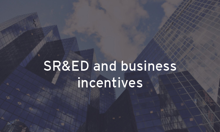 SR&ED and Business Incentives | EY Canada