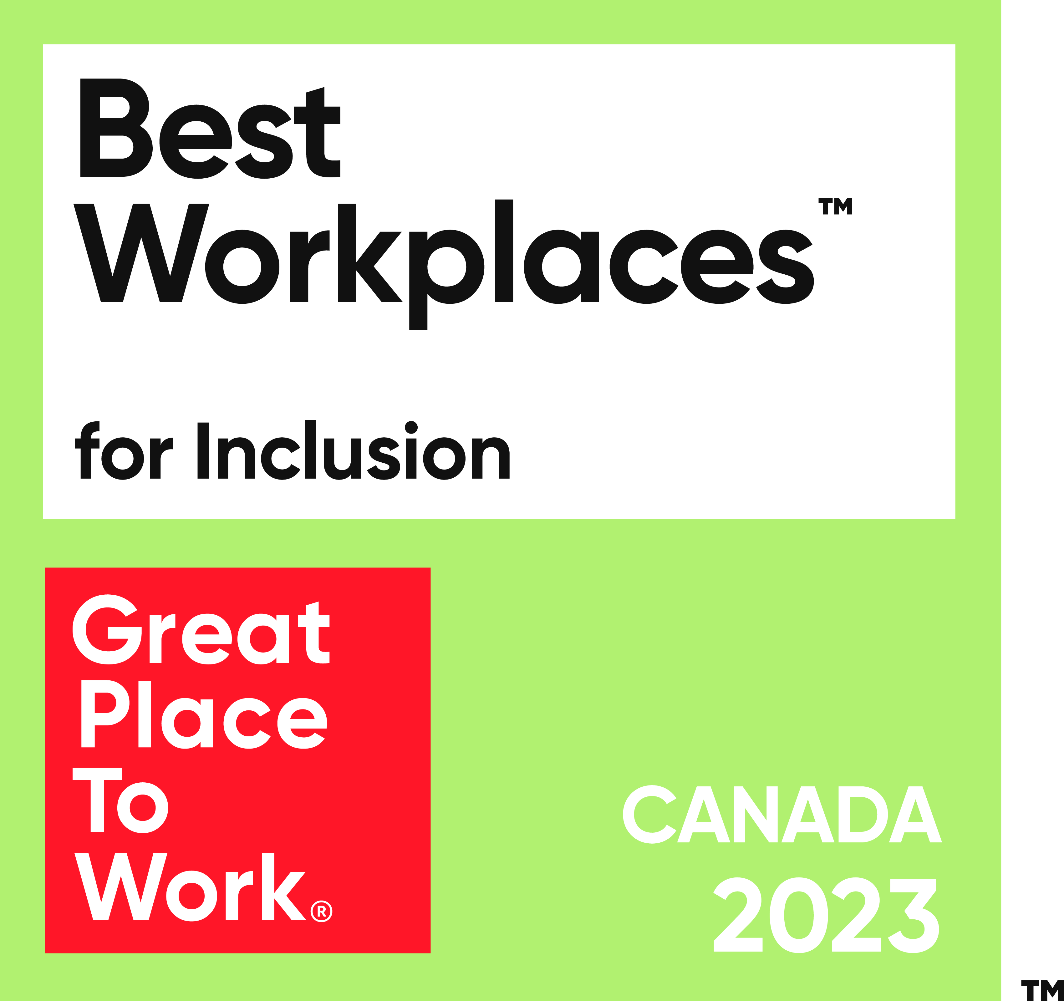 EY - Best Workplaces to work in Canada 2023