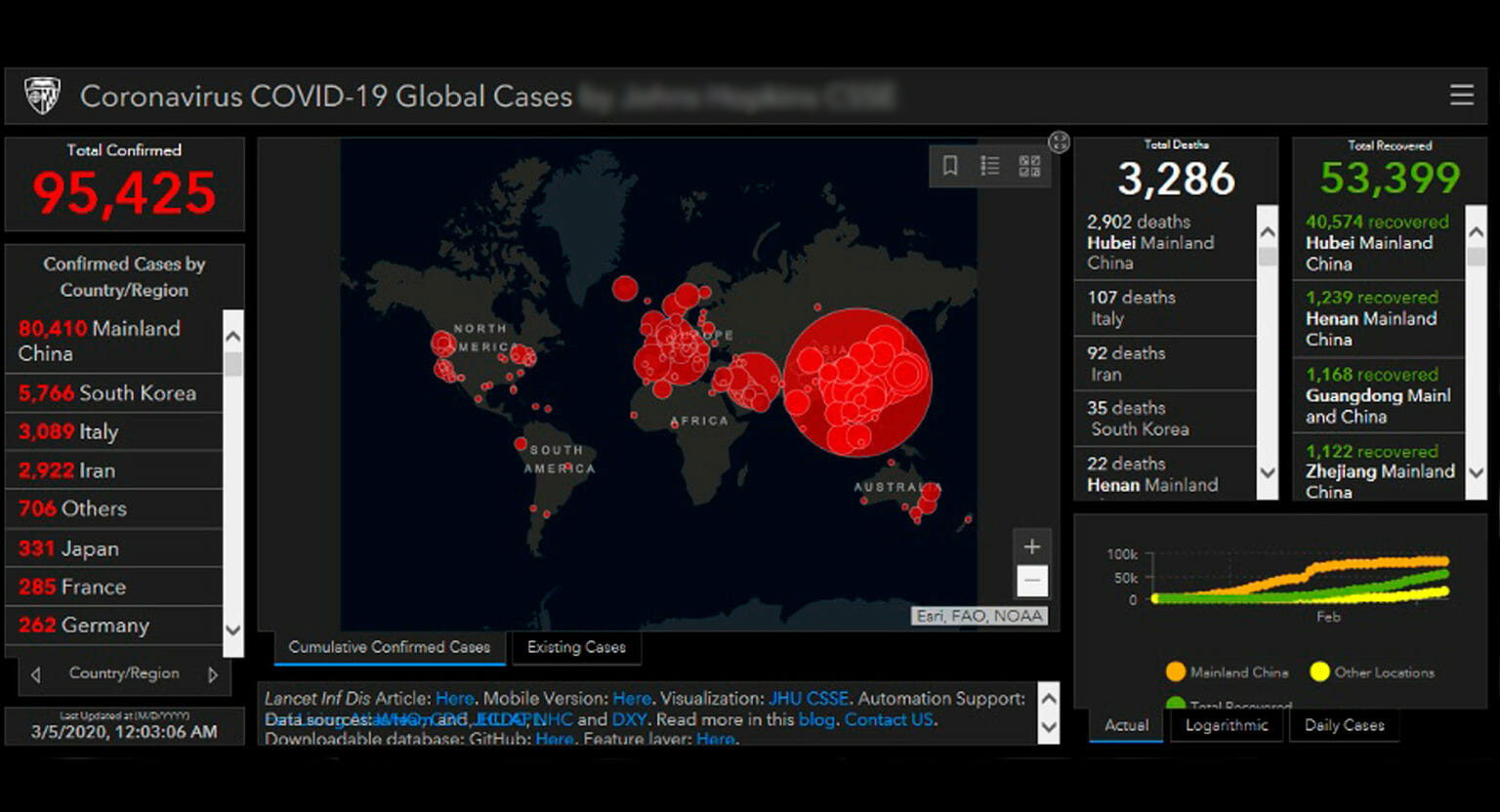 Malware-hiding coronavirus infection map