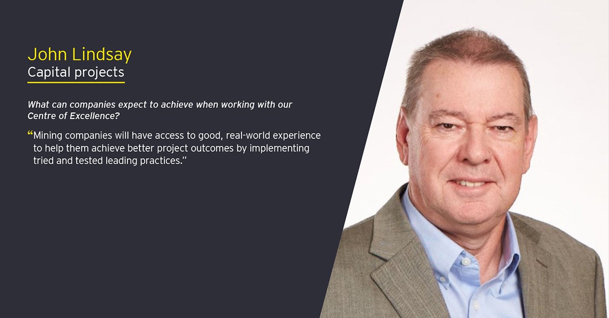 EY - John Lindsay, Capital projects quote