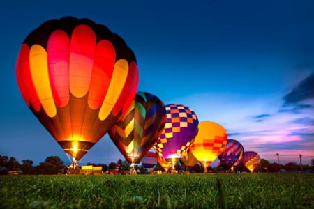 EY - Hot Air Balloon Festival Night Glow