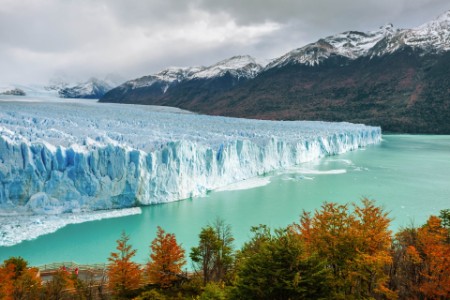 Ein Blick auf den Perito-Moreno-Gletscher