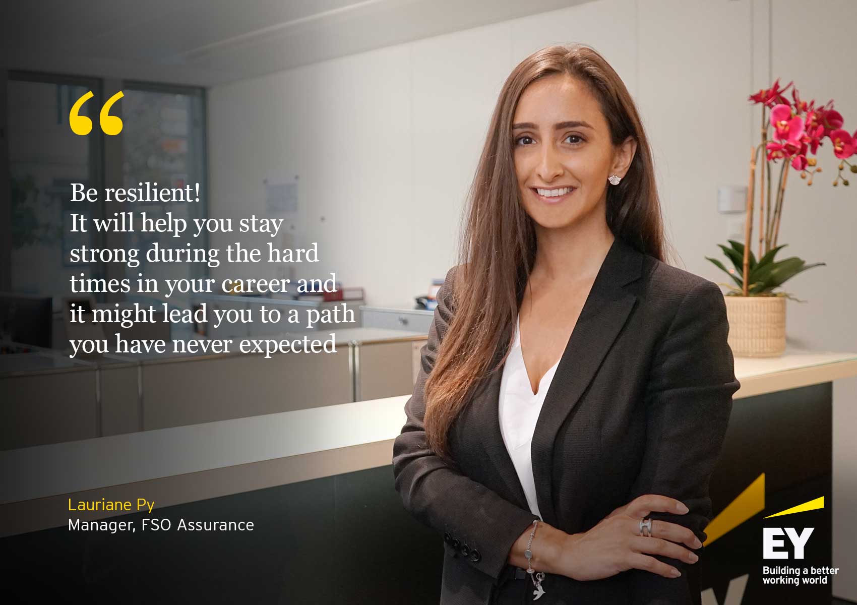 EY-Campaign-Extraordinary-Careers: Lauriane Py