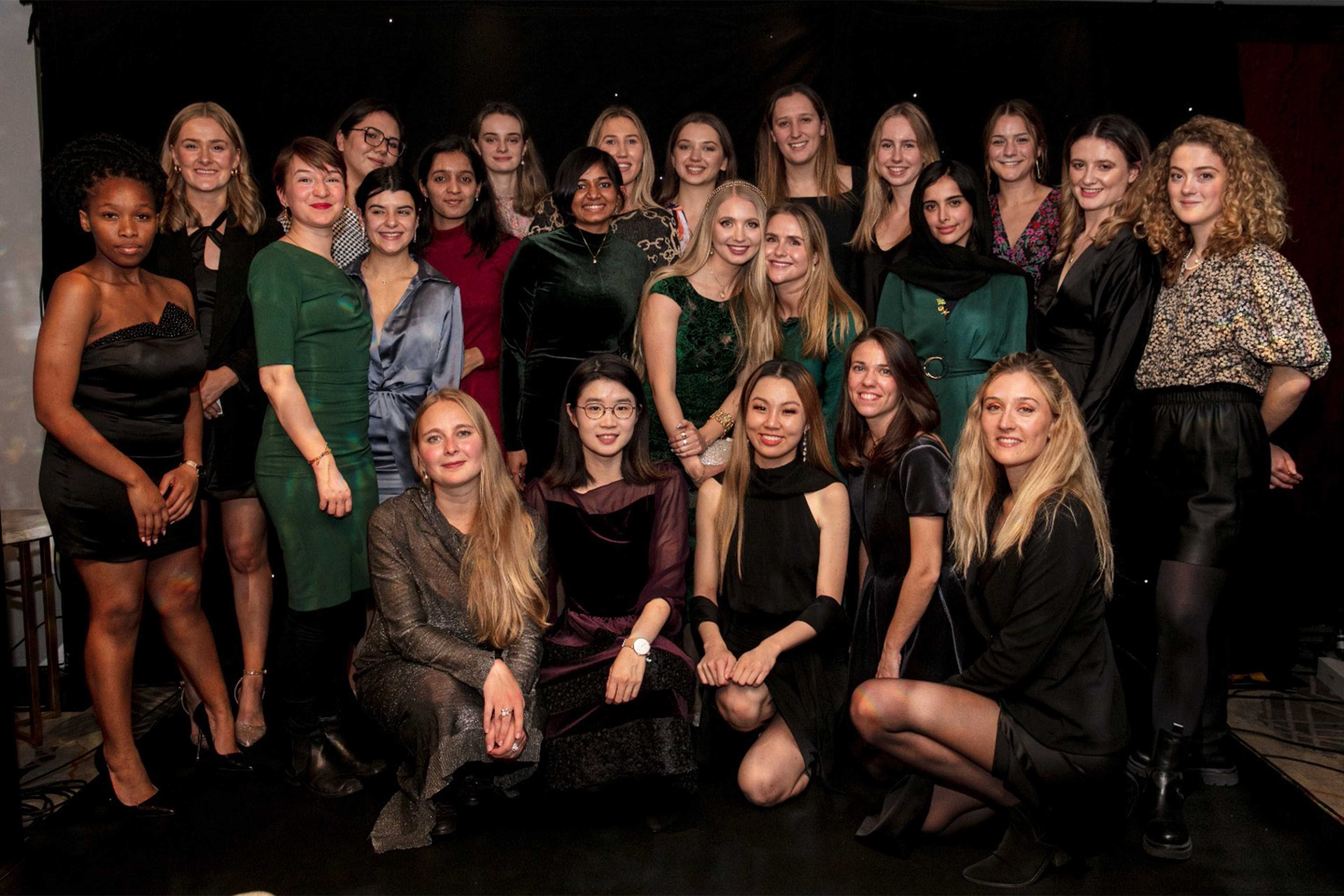 Group photo from Global EY NextGen Women final 2022