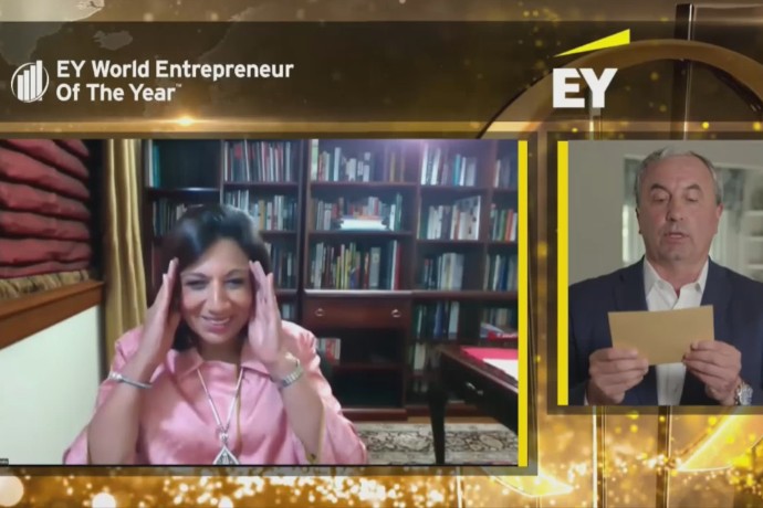 Dr. Kiran Mazumdar-Shaw from India named EY World Entrepreneur Of The Year™ 2020