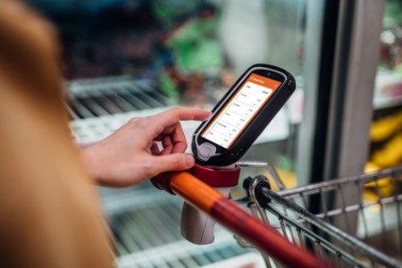 Grocery shopping with a smart handset