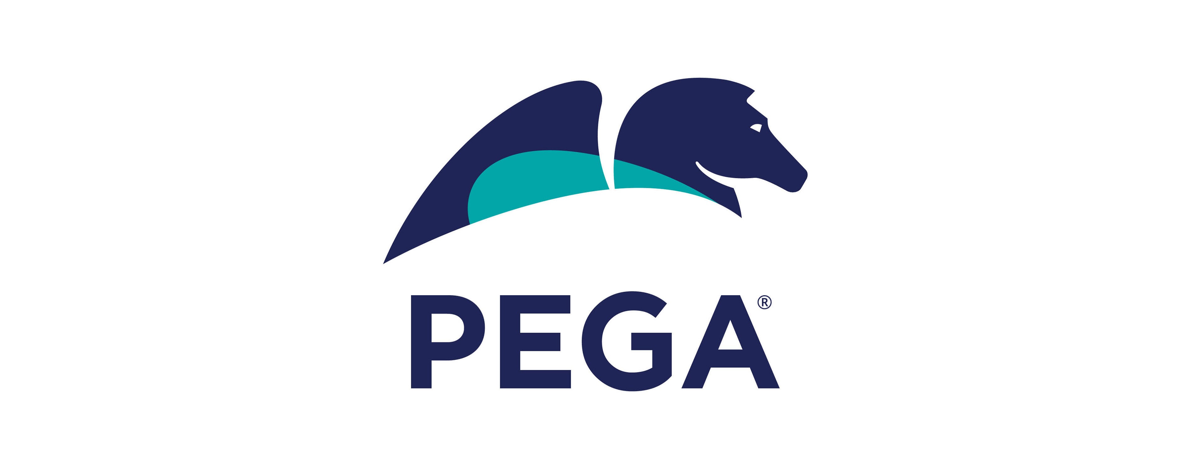 Logotipo de Pega