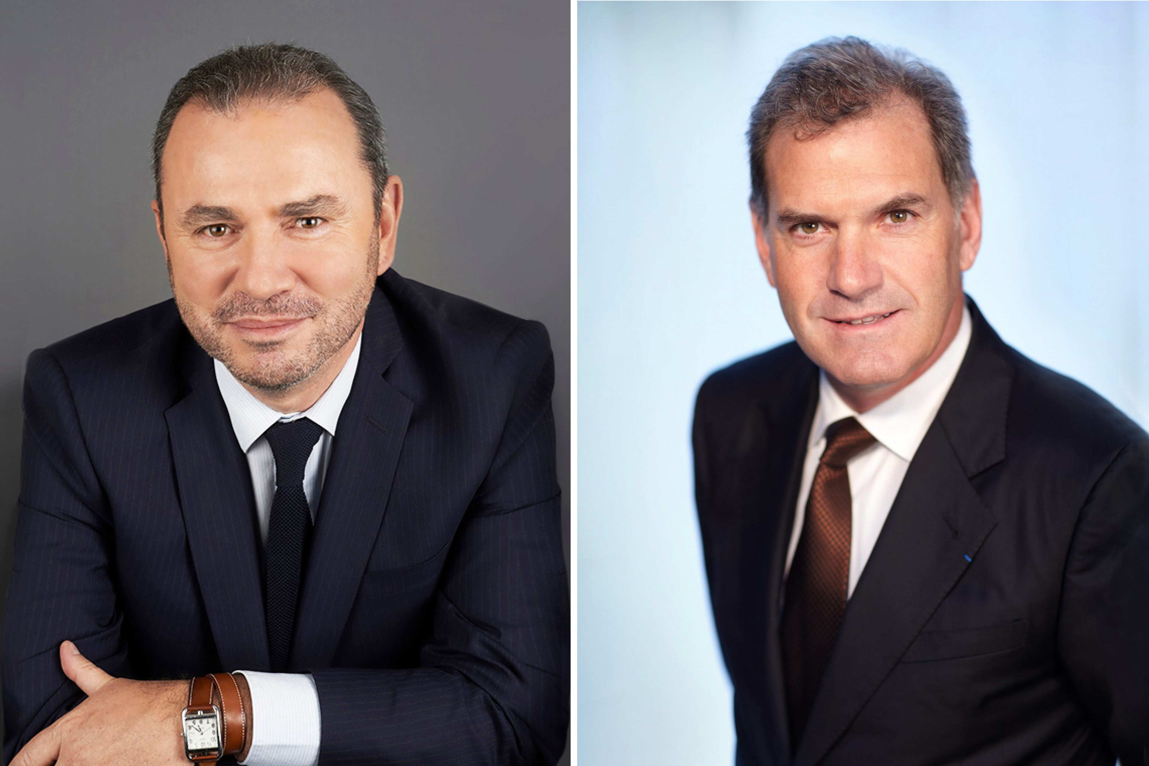 Pascal Cagni, France Ambassador for International Investments and Christophe Lecourtier, Chief Executive Officer, Business France