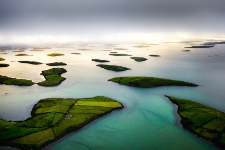 Islands of clew bay