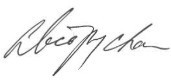 
            Signature d’Alice Chan
        