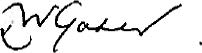 Errol Gardner-handtekening