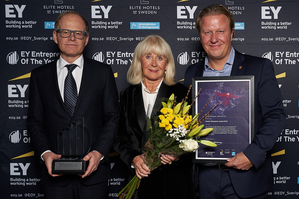Ganador del Premio EY a la Empresa Familiar de Suecia