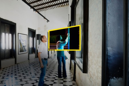 Reestruture sua futura galeria de arte touchscreen