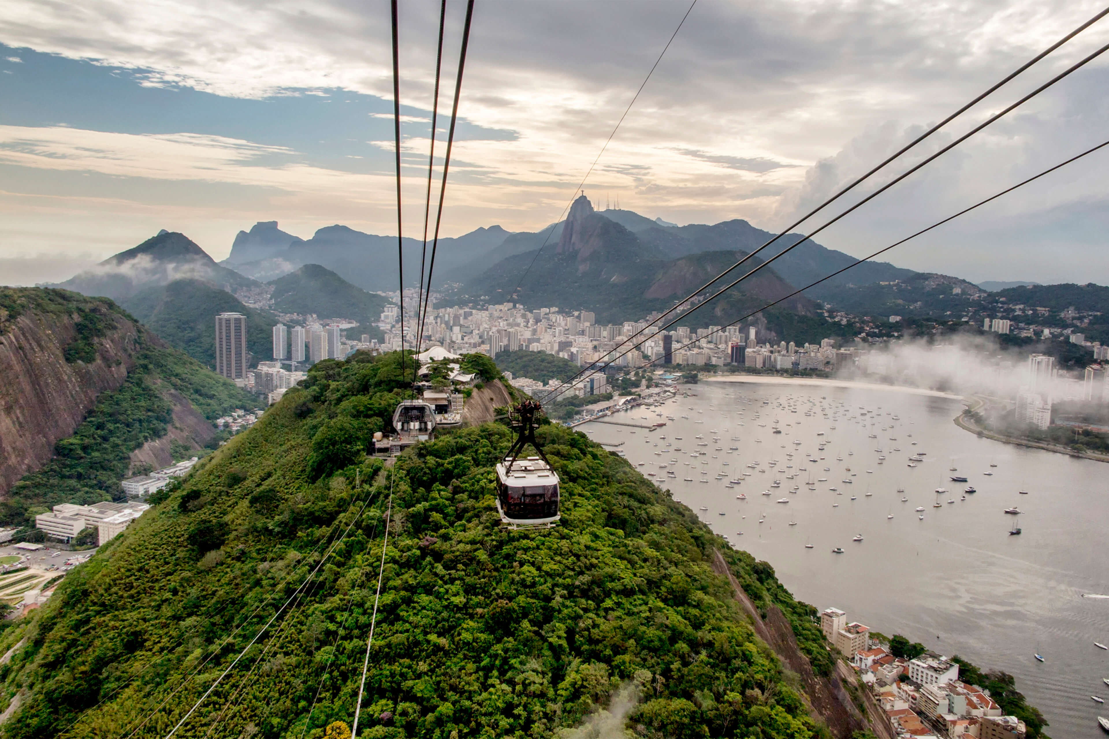 Cable car in Rio de Janeiro, Brazil