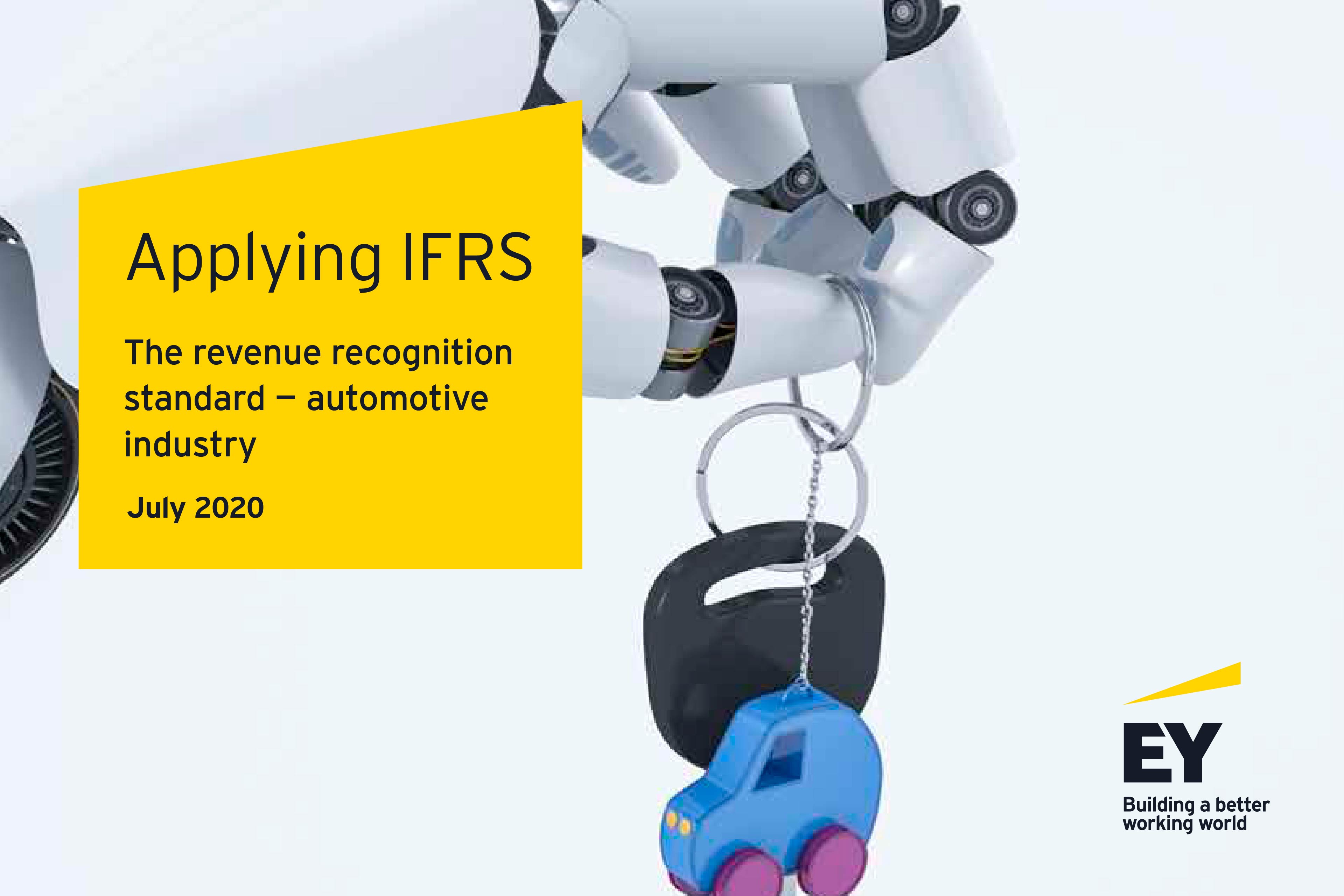 Applying IFRS The revenue recognition standard Automotive Industry