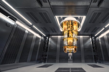 Inside a quantum computer lab