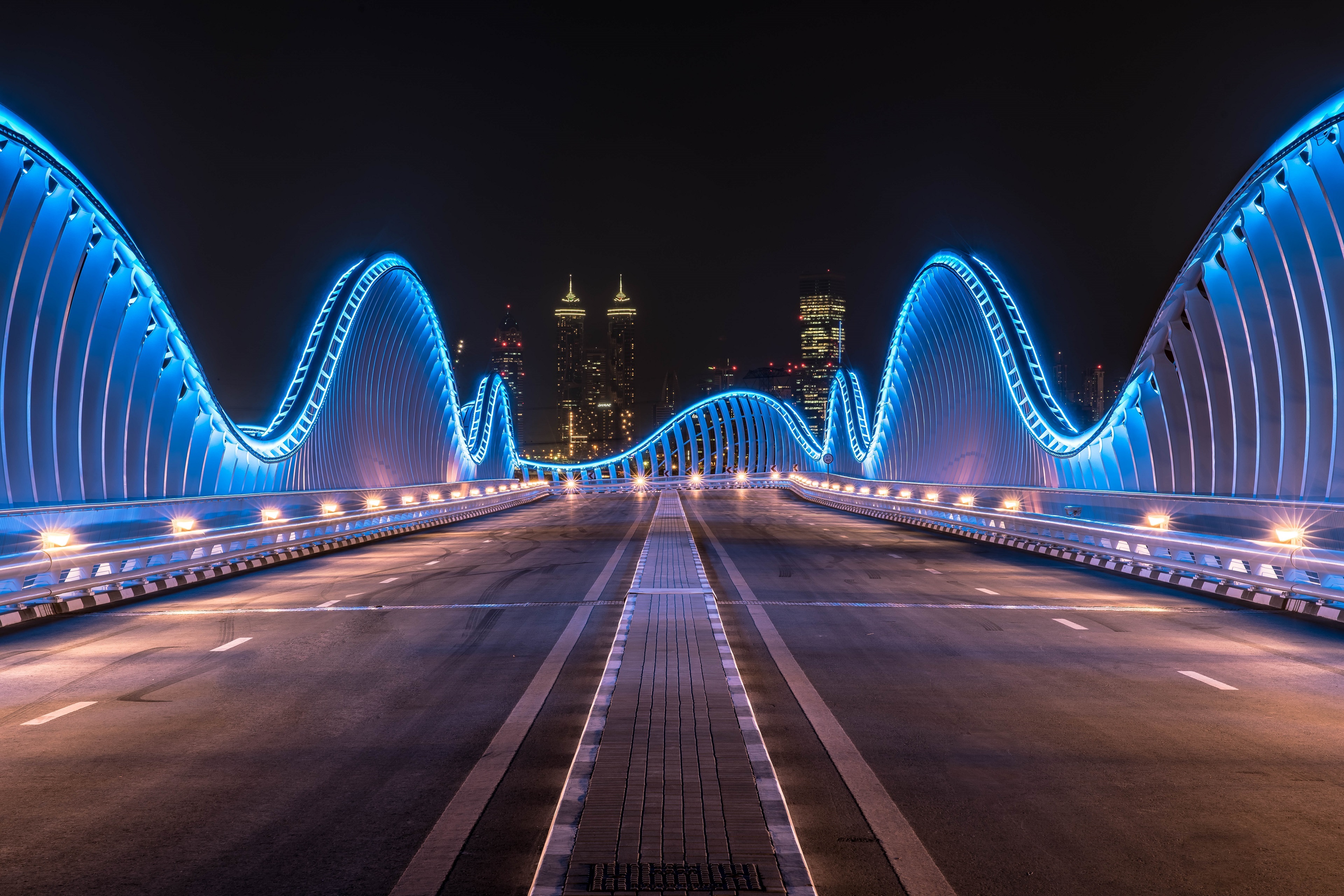 Futuristic Meydan VIP Bridge