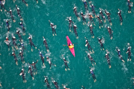 lifeguard kayak ironman race