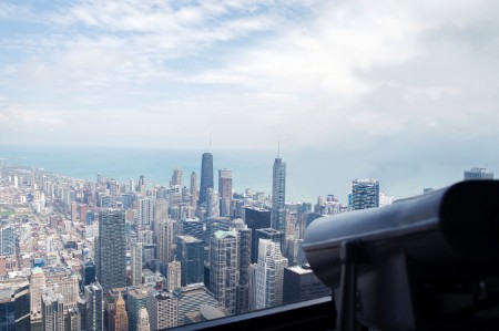 views of the beautiful chicago