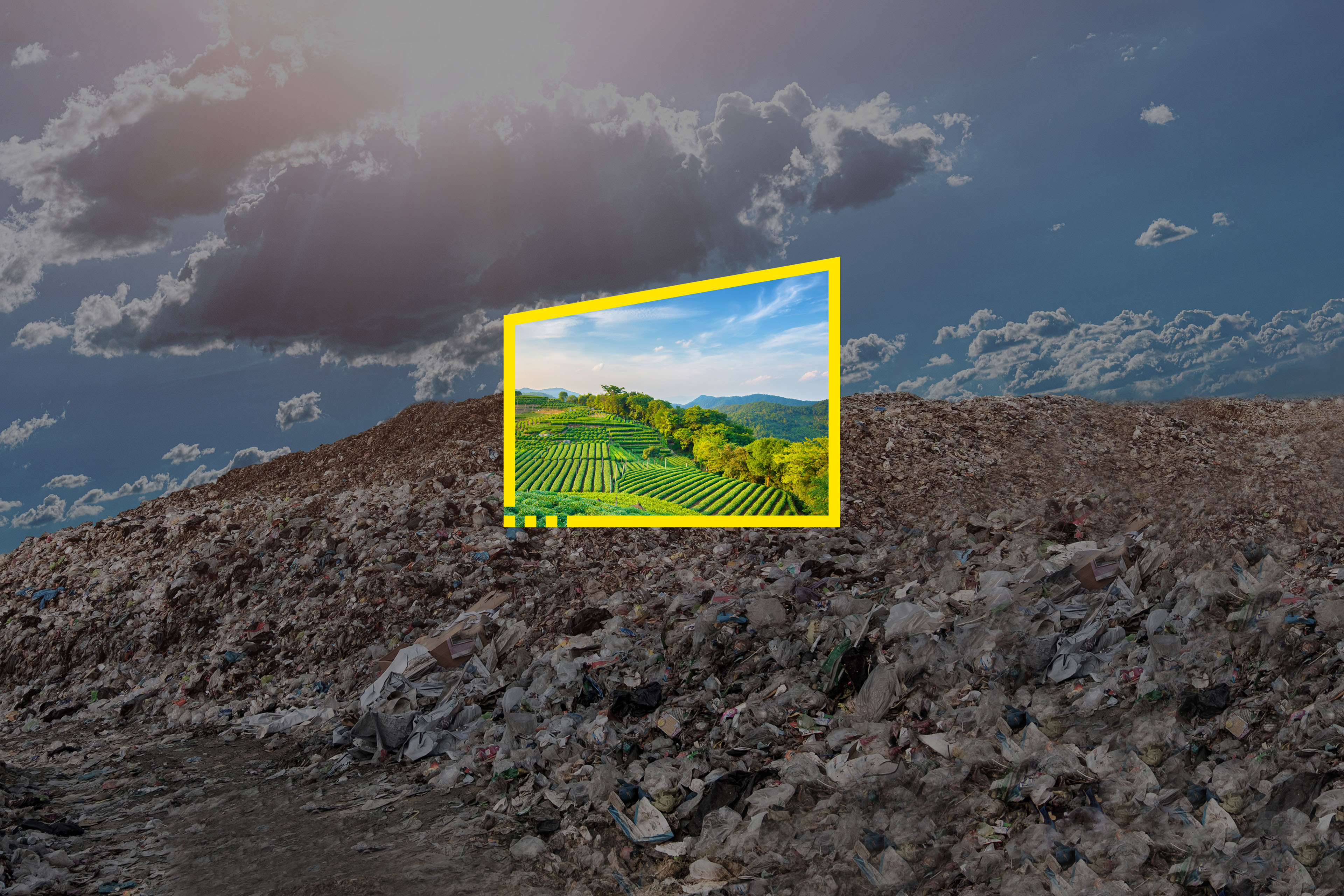 Reframe your future landfill green fields