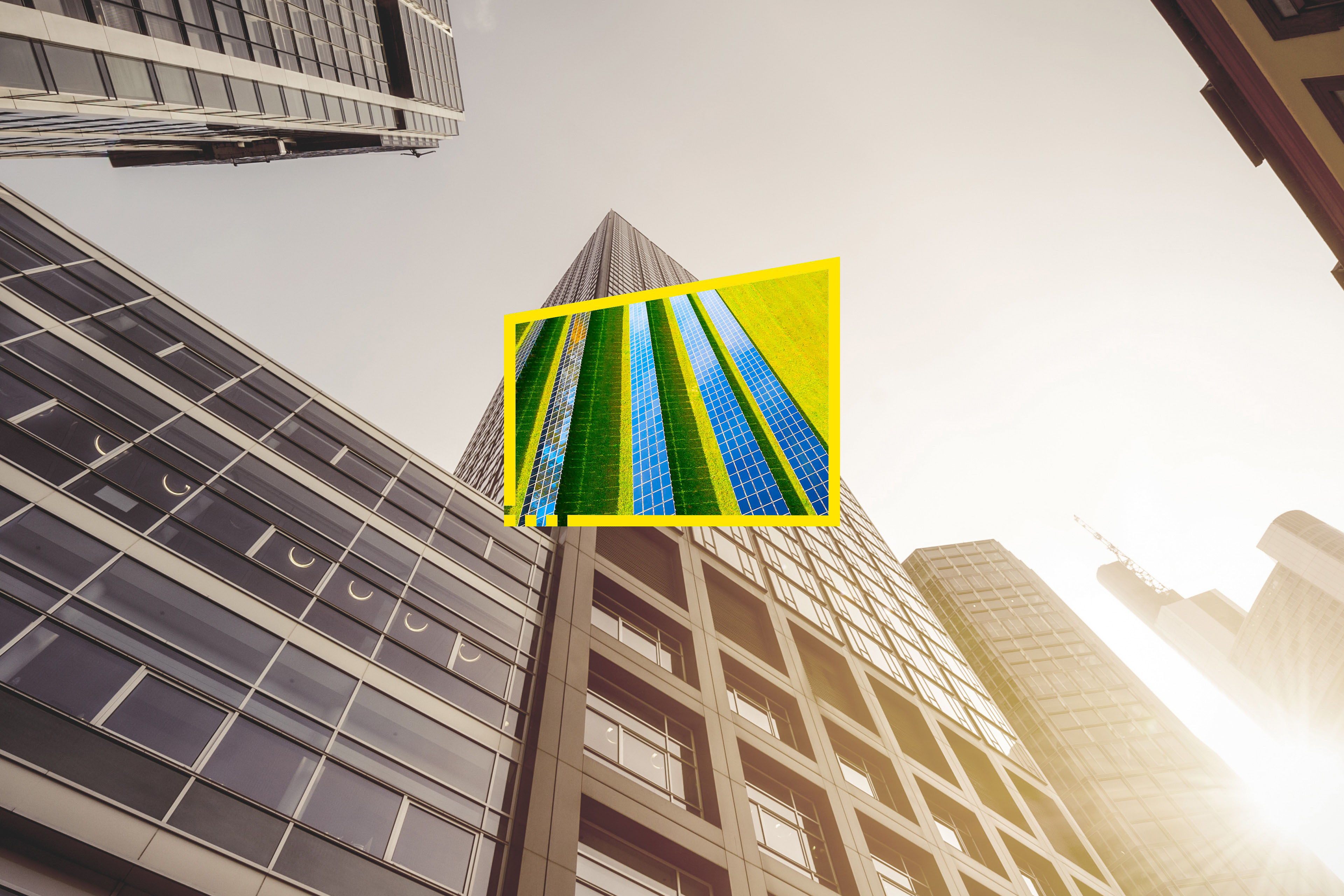 Reframe your future office facade solar panels