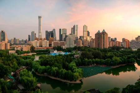China city view