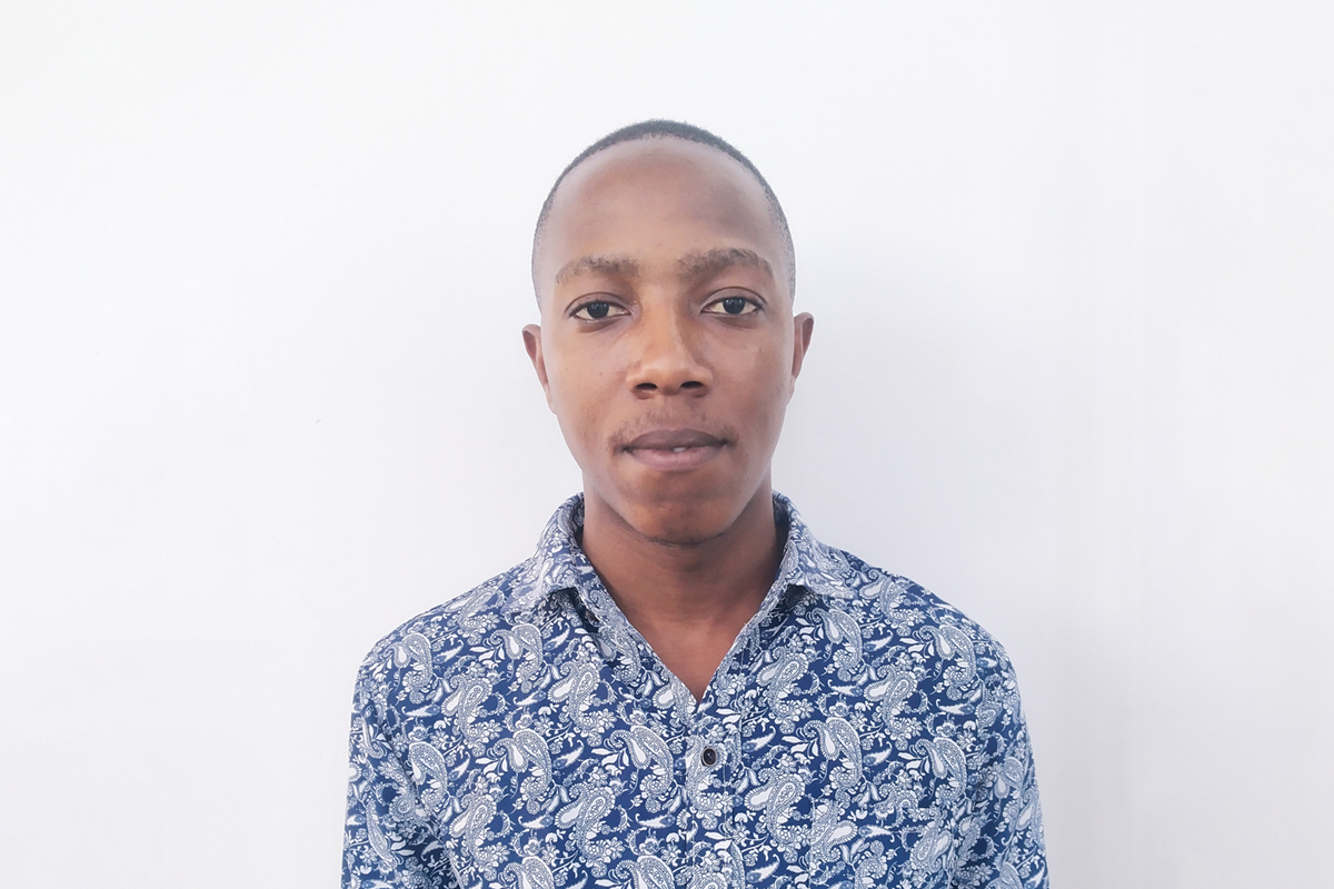 Photographic portrait of  Elias Ndelembi